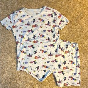 Janie and Jack Summer City Pajama Set